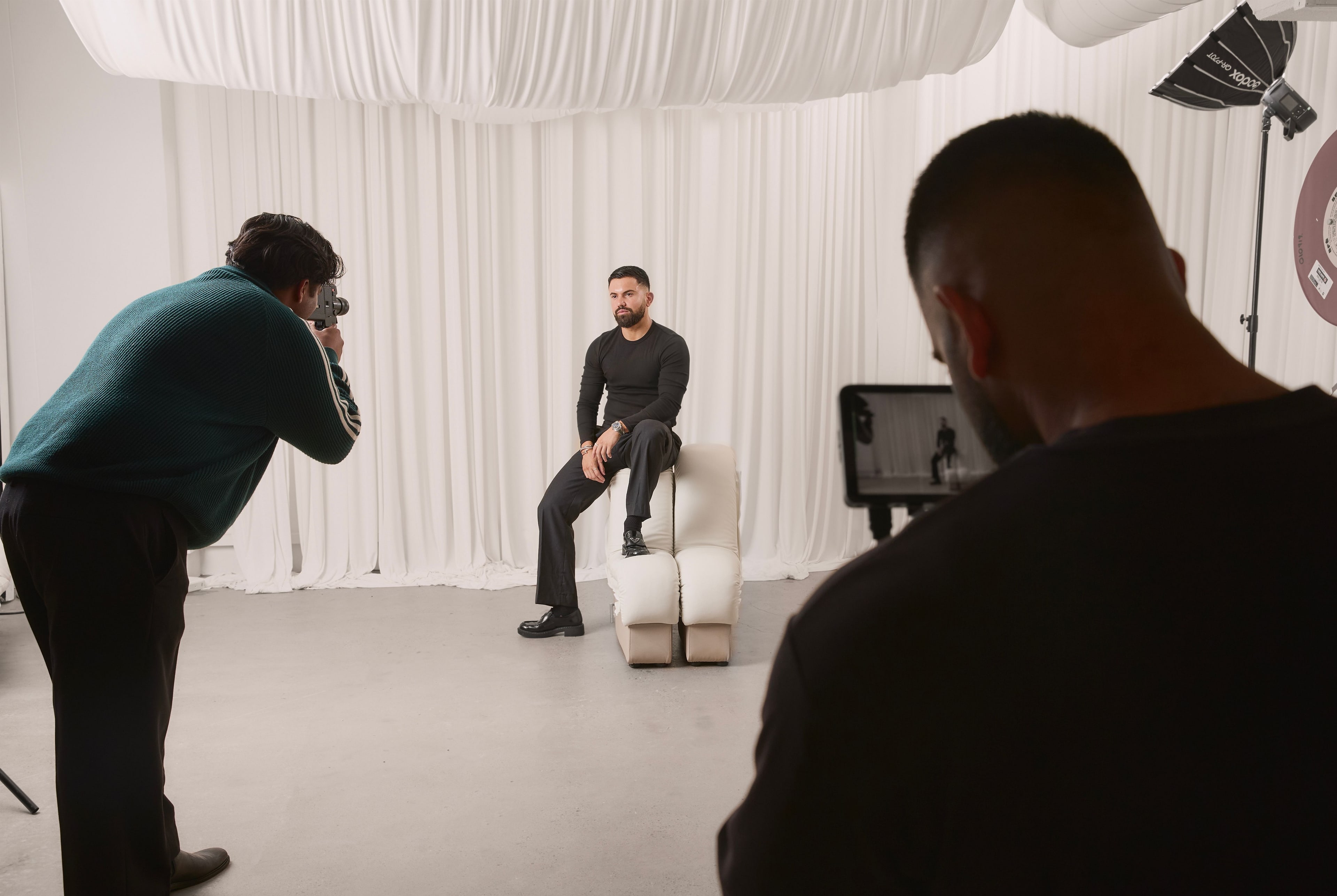 BTS of Peter getting captured by team
